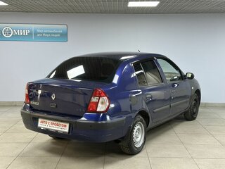 2004 Renault Symbol I Рестайлинг, синий, 195000 рублей, вид 5