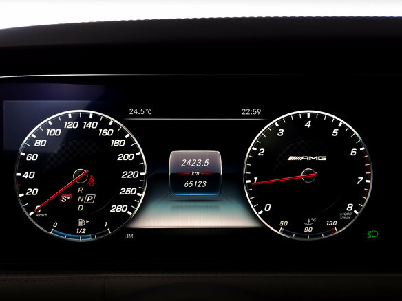 2018 Mercedes-Benz S-Класс 560 4MATIC VI (W222, C217) Рестайлинг, золотистый, 8810000 рублей - вид 12
