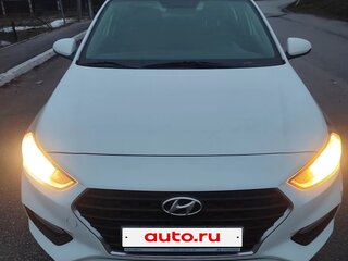 2019 Hyundai Solaris II, белый, 1088000 рублей, вид 1