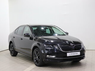 2018 Skoda Octavia III (A7) Рестайлинг, чёрный, 1740000 рублей, вид 3