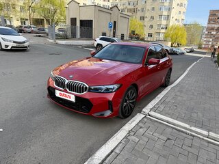 2019 BMW 3 серии 320d VII (G2x), красный, 3400000 рублей, вид 1