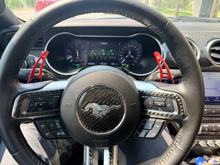 2021 Ford Mustang VI Рестайлинг, чёрный, 3150000 рублей, вид 5