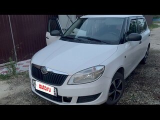 2013 Skoda Fabia II Рестайлинг, белый, 600000 рублей, вид 1
