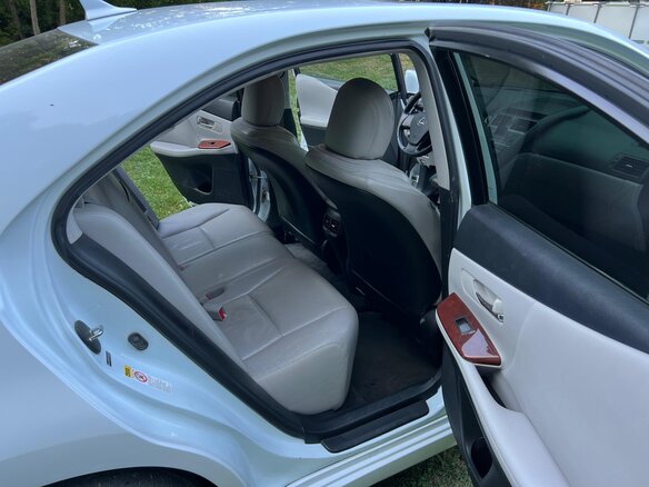 2009 Lexus HS 250h I, белый, 1730000 рублей - вид 8