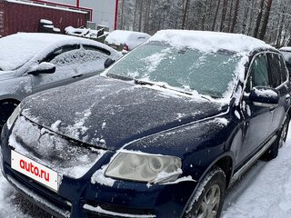 2004 Volkswagen Touareg I, синий, 410000 рублей, вид 2