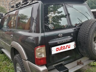 1997 Nissan Safari V (Y61), зелёный, 1800000 рублей, вид 5