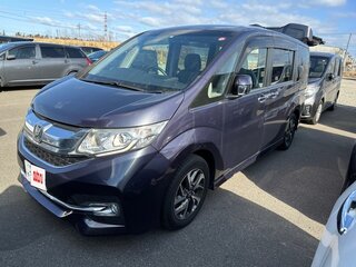 2015 Honda Stepwgn Spada V, фиолетовый, 1820000 рублей, вид 4