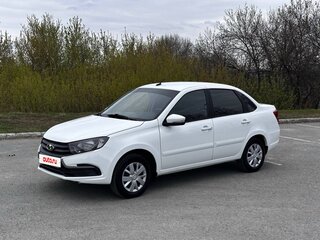 2019 Lada (ВАЗ) Granta I Рестайлинг, белый, 585000 рублей, вид 1