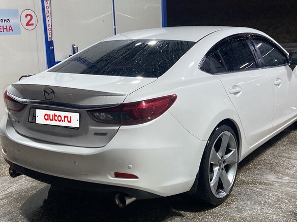 2018 Mazda 6 III (GJ) Рестайлинг, белый, 2200000 рублей - вид 5