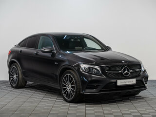 2017 Mercedes-Benz GLC Coupe AMG 43 AMG I (C253), чёрный, 3800000 рублей, вид 3