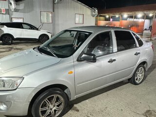 2013 Lada (ВАЗ) Granta I, серебристый, 290000 рублей, вид 2