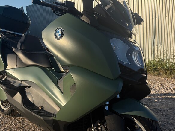 2013 BMW C 650 GT, зелёный, 420000 рублей - вид 5