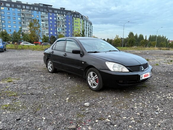 2006 Mitsubishi Lancer IX Рестайлинг, чёрный, 280000 рублей - вид 3