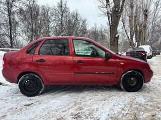 2009 Lada (ВАЗ) Kalina I, красный, 215000 рублей, вид 4