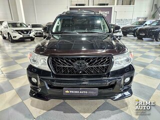 2014 Toyota Land Cruiser 200 Series Рестайлинг 1, чёрный, 3549000 рублей, вид 2