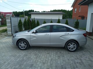 2019 Lada (ВАЗ) Vesta I, серебристый, 1070000 рублей, вид 5