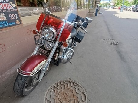 1998 Honda Valkyrie 1500, пурпурный, 470000 рублей, вид 4
