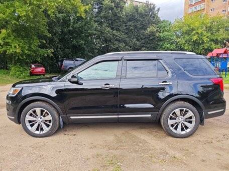 2019 Ford Explorer V Рестайлинг 2, чёрный, 2950000 рублей, вид 2