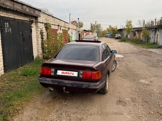 1992 Audi 100 IV (C4), красный, 160000 рублей, вид 4