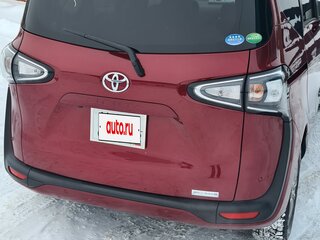 2019 Toyota Sienta II Рестайлинг, красный, 1610000 рублей, вид 5