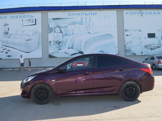 2011 Hyundai Solaris I, фиолетовый, 690000 рублей, вид 5