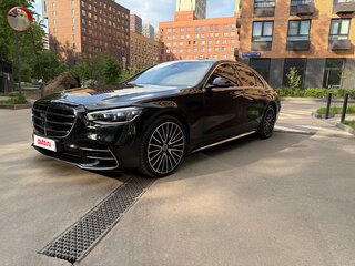 2021 Mercedes-Benz S-Класс 400 d 4MATIC VII (W223), чёрный, 9600000 рублей, вид 1