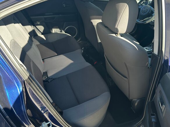 2008 Mazda 3 4-speed I (BK) Рестайлинг, синий, 630000 рублей - вид 9