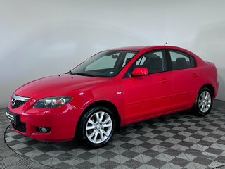 2007 Mazda 3 I (BK) Рестайлинг, красный, 650000 рублей, вид 1
