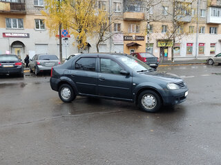 2009 Renault Logan I, серый, 260000 рублей, вид 2