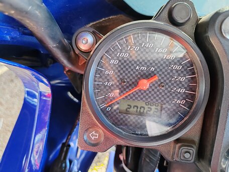 1999 Honda CB 600F Hornet, синий, 390000 рублей, вид 2