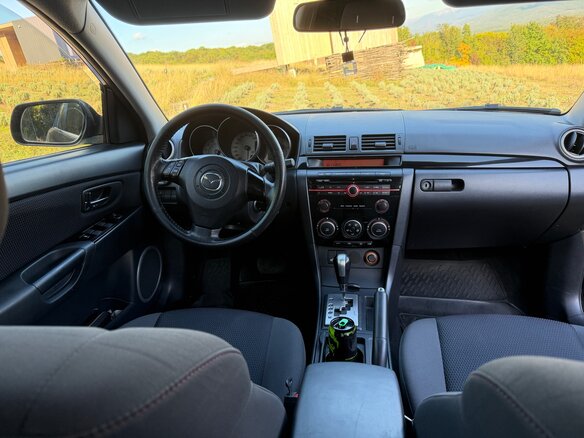 2008 Mazda 3 I (BK) Рестайлинг, чёрный - вид 16