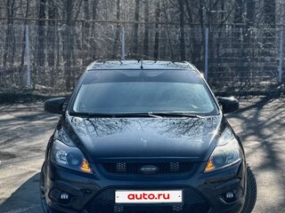 2008 Ford Focus II Рестайлинг, чёрный, 490000 рублей, вид 2