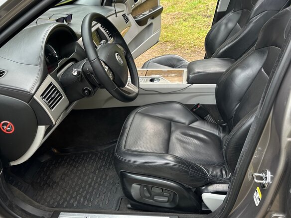2008 Jaguar XF I, серый - вид 3
