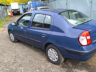 2006 Renault Symbol I Рестайлинг, синий, 420000 рублей, вид 4
