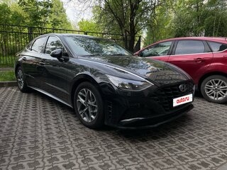 2022 Hyundai Sonata VIII (DN8), чёрный, 2650000 рублей, вид 2