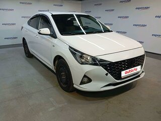 2021 Hyundai Solaris II Рестайлинг, белый, 1073073 рублей, вид 2