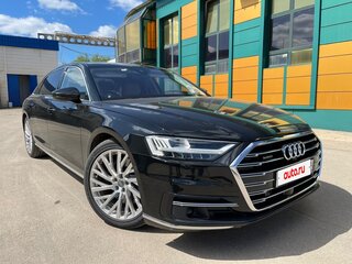 2019 Audi A8 Long 55 TFSI IV (D5), чёрный, 5300000 рублей, вид 3