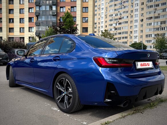 2022 BMW 3 серии 320i VII (G2x) Рестайлинг, синий - вид 6