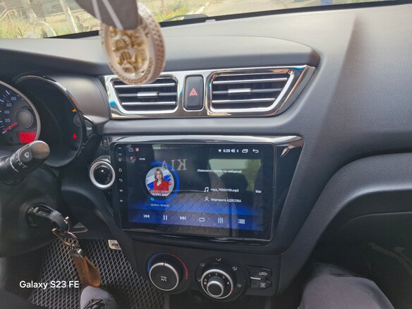 2013 Kia Rio 4-speed III, серый, 1000000 рублей - вид 8