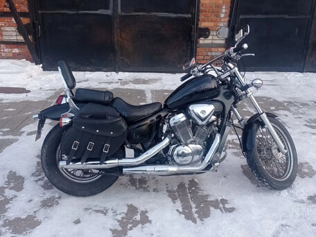 1993 Honda Steed 400, чёрный, 250000 рублей, вид 1