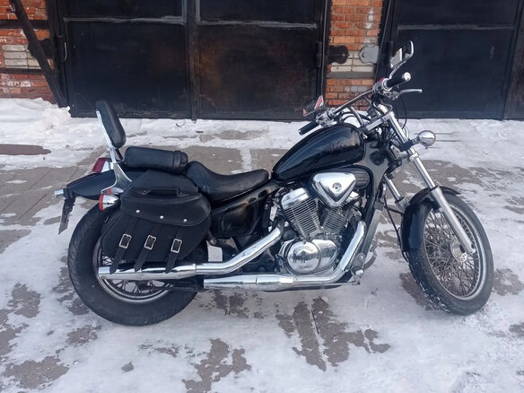 1993 Honda Steed 400, чёрный, 250000 рублей