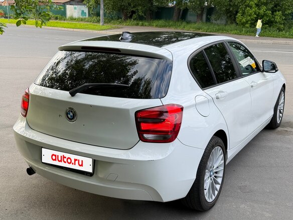 2013 BMW 1 серии 116i II (F20/F21), белый, 1070000 рублей - вид 5