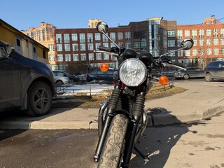 2019 Triumph Bonneville T100, красный, 790000 рублей, вид 3