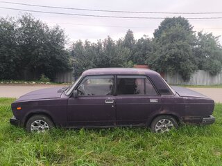 2001 Lada (ВАЗ) 2107, фиолетовый, 75000 рублей, вид 3