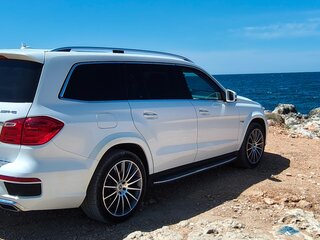 2014 Mercedes-Benz GL-Класс 550 II (X166), белый, 2550000 рублей, вид 5