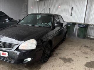 2008 Lada (ВАЗ) Priora I, чёрный, 280000 рублей, вид 1