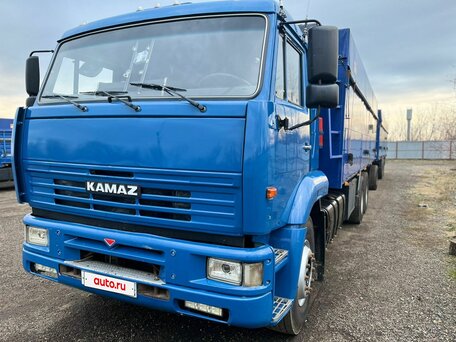 2008 КамАЗ 65117, синий, 2800000 рублей, вид 1