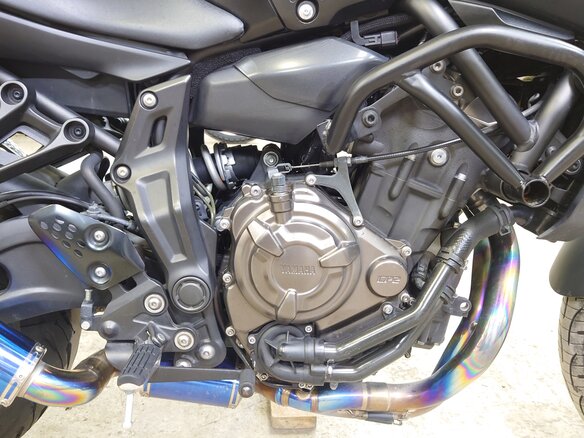 2019 Yamaha MT-07 (FZ-07), чёрный, 645000 рублей - вид 12