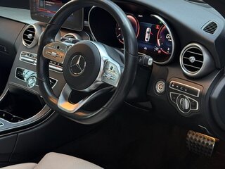 2019 Mercedes-Benz C-Класс 180 IV (W205) Рестайлинг, синий, 2867000 рублей, вид 3