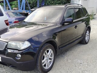 2008 BMW X3 30i I (E83) Рестайлинг, чёрный, 760000 рублей, вид 1